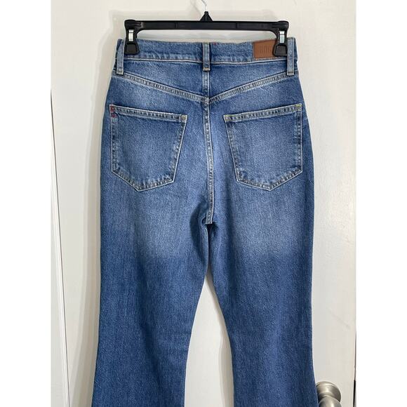 BDG Urban Outfitter Jeans Size 26 High Rise Stretch Flare Leg Distressed Hippie - Picture 5 of 7